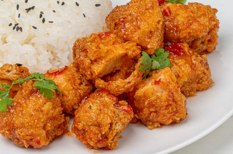 Oven-baked crispy chicken wings